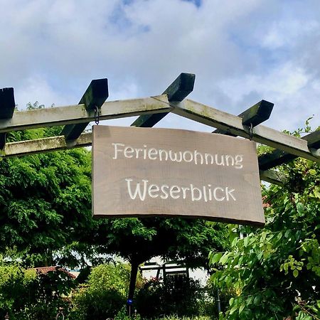 Ferienwohnung Weserblick Polle ภายนอก รูปภาพ
