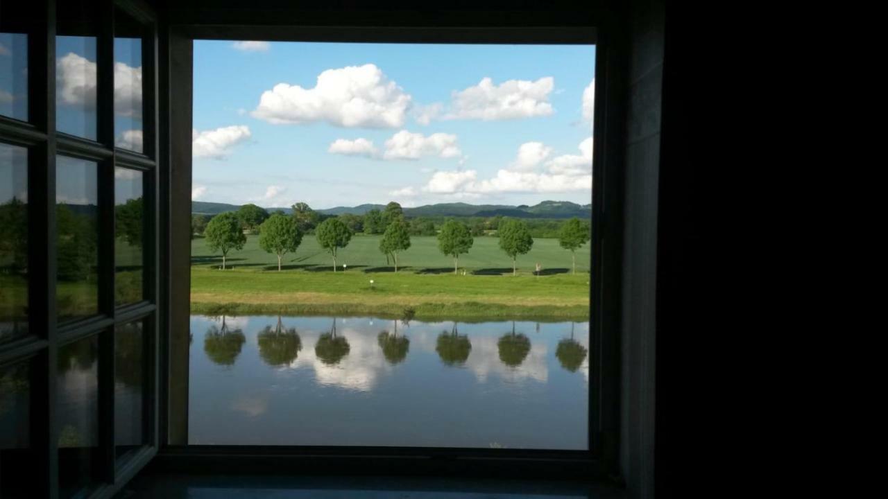 Ferienwohnung Weserblick Polle ภายนอก รูปภาพ